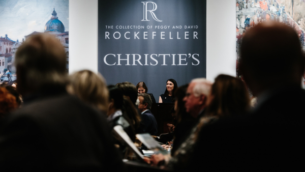  Pierwsza aukcja w Christie's kolekcji Rockefellerów przyniosła 646 mln dol.