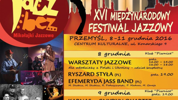 Międzynarodowy Festiwal „Jazz bez” od czwartku w Przemyślu