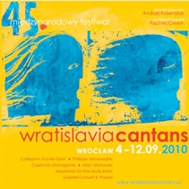 Rozpoczął się 45. Międzynarodowy Festiwal Wratislavia Cantans