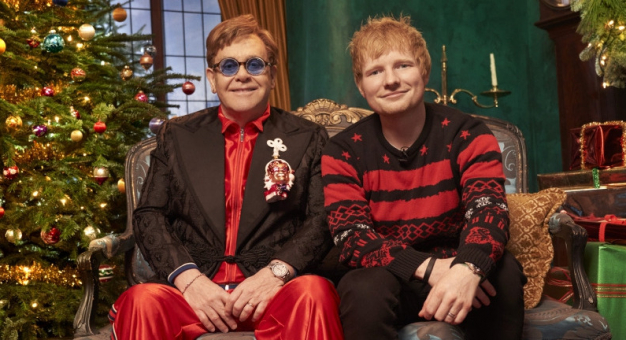 Ed Sheeran i Elton John nagrali świąteczny hit!