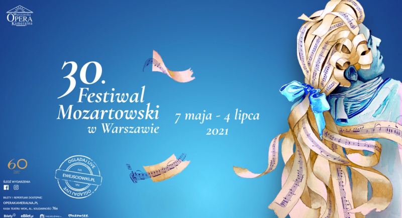 30. Festiwal Mozartowski od piątku w Warszawskiej Operze Kameralnej