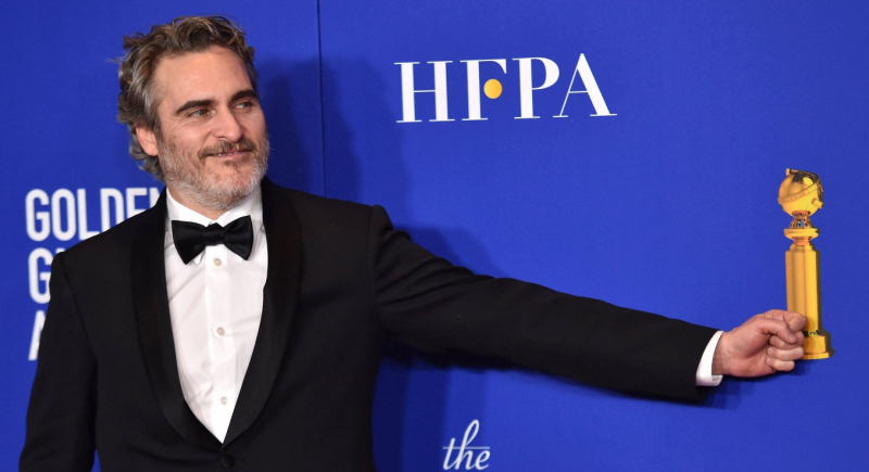 Joaquin Phoenix dał się "wkręcić" podczas Złotych Globów
