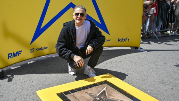 Bryan Adams w Alei Gwiazd pod Wawelem