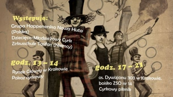 Młodzi cyrkowcy poćwiczą w Krakowie
