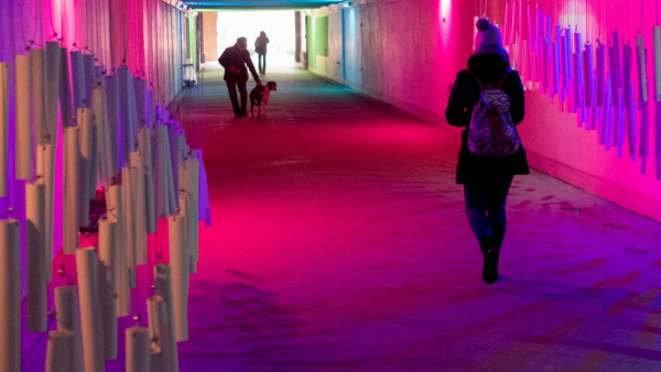 W przejściu podziemnym w Katowicach otwarto tunel muzyczny!