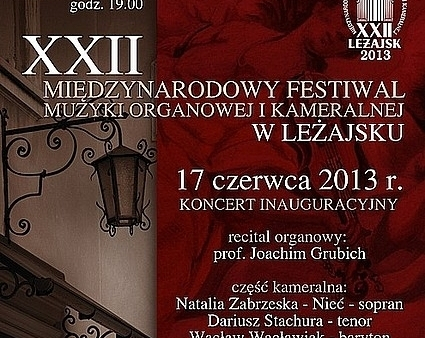 Kompozycje Bacha, Mozarta, Moniuszki na festiwalu w Leżajsku