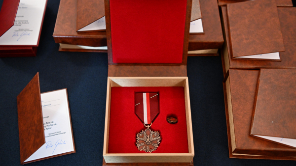 Ryszard Pracz odznaczony Srebrnym Medalem "Zasłużony Kulturze Gloria Artis"