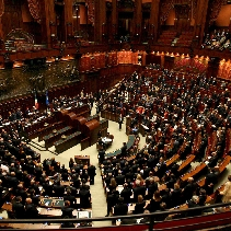 W parlamencie Włoch można kręcić...