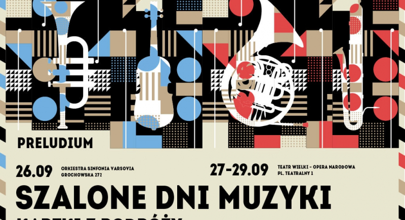 Festiwal Szalone Dni Muzyki rozpocznie się 27 września