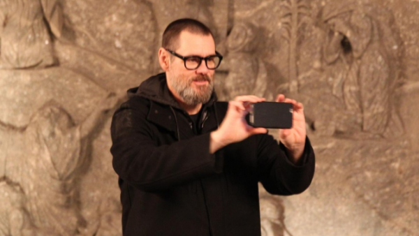 Jim Carrey zachwycił się kopalnią soli Wieliczka