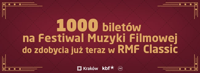 Zapraszamy Was na wielkie święto muzyki filmowej do Krakowa! Chcecie bilety? :)