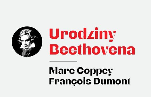 NOSPR, Marc Coppey i Francois Dumont uczczą 250. rocznicę urodzin Beethovena