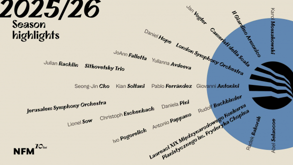 NFM - koncerty w sezonie artystycznym 2025/2026