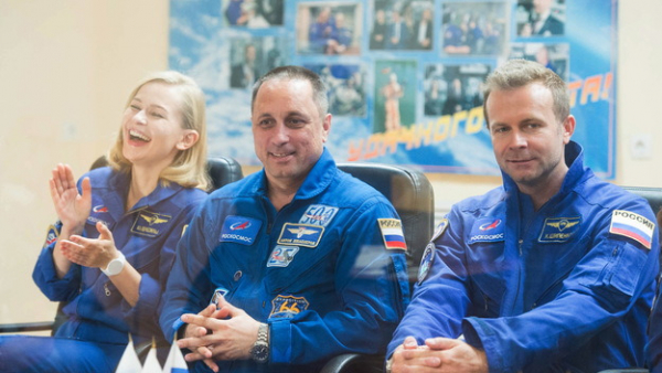 Ekipa filmowa w kosmosie. Rosjanie będą kręcić film