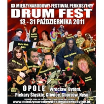 Gwiazdy na 20. jubileuszowym Drum Fest