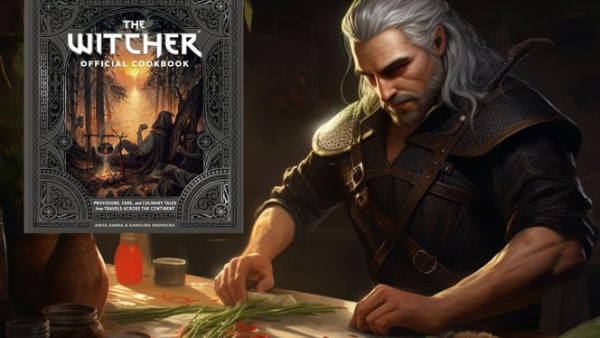 "Wiedźmin. Oficjalna księga kucharska" z przedmową Andrzeja Sapkowskiego trafi do księgarń 22 listopada