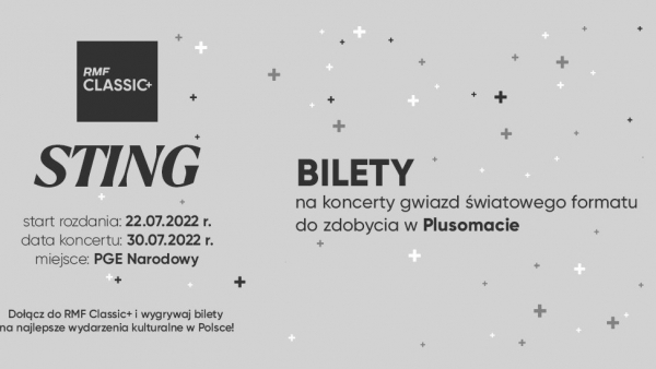 Bilety na koncert Stinga już do zdobycia w Plusomacie RMF Classic+!