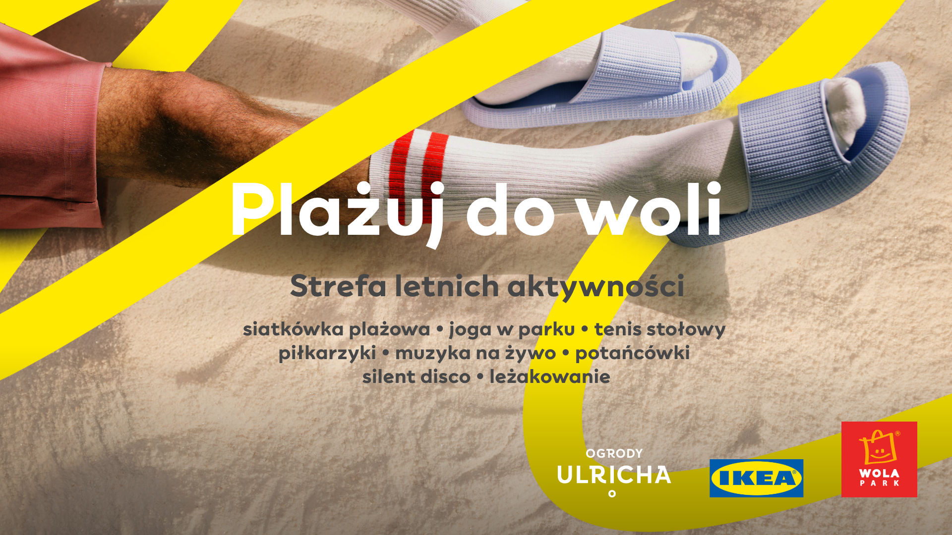 Letnie wieczory pełne atrakcji w Wola Parku – Plażuj do Woli!