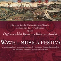 34 partytury symfoniczne zgłoszono na konkurs "Wawel: musica festiva"