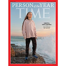 Greta Thunberg człowiekiem roku tygodnika "Time"