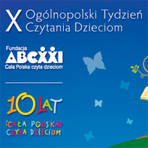 X Ogólnopolski Tydzień Czytania Dzieciom - inauguracja 1 czerwca
