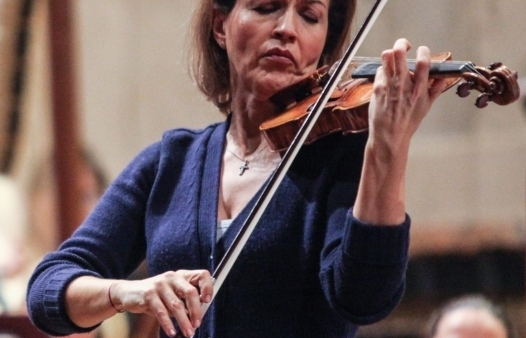 Anne Sophie-Mutter i Krzysztof Penderecki na finał Festiwalu