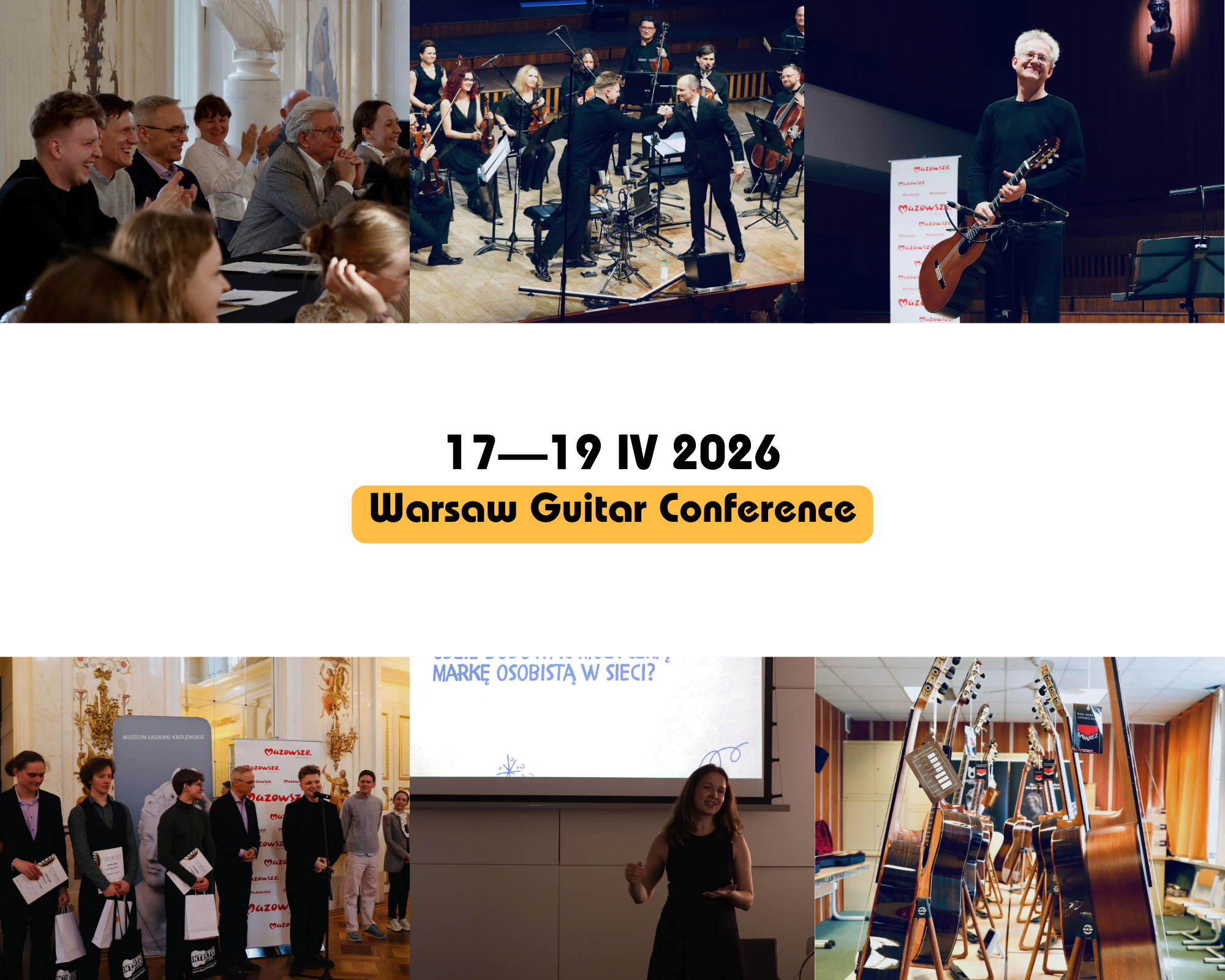 Międzynarodowe gwiazdy gitary w Warszawie podczas IV Warsaw Guitar Conference  