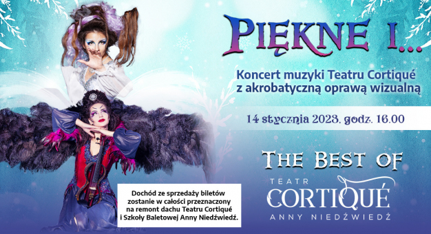 "Piękne i….koncert Teatru Cortiqué"