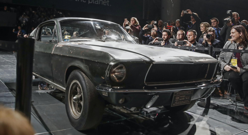 Mustang z filmu "Bullitt" sprzedany za 3,74 mln dolarów