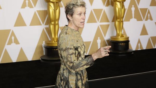Zatrzymano podejrzanego o kradzież Oscara Frances McDormand