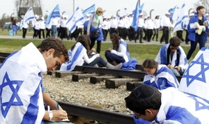 Młodzi Żydzi oraz Polacy uczestniczyli w 21. Marszu Żywych