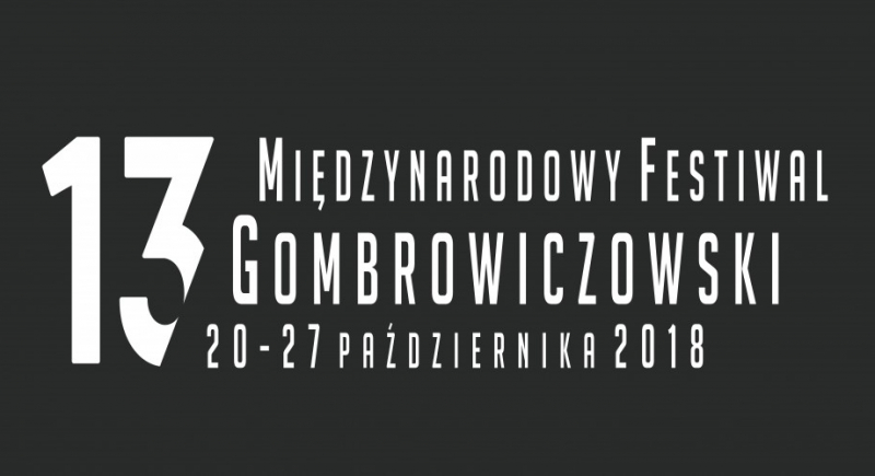 Międzynarodowy Festiwal Gombrowiczowski - w październiku w Radomiu
