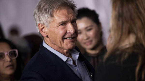 Harrison Ford pożegnał strażaka odchodzącego na emeryturę