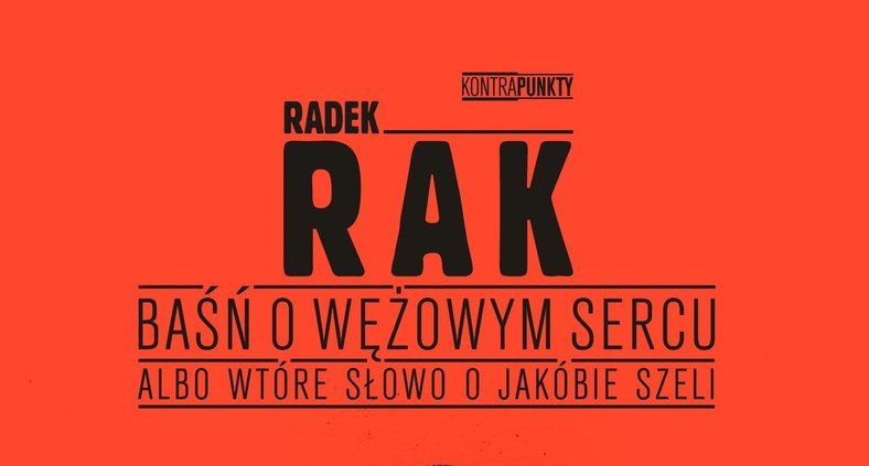 Radek Rak laureatem Nagrody Literackiej Nike 