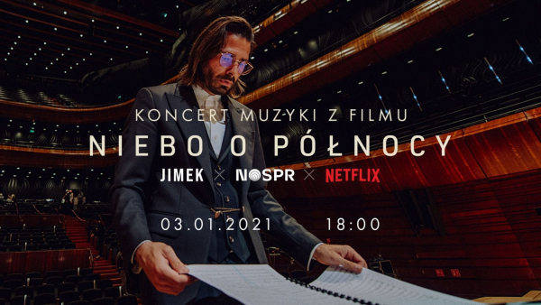 NOSPR i Jimek w noworocznym koncercie muzyki filmowej