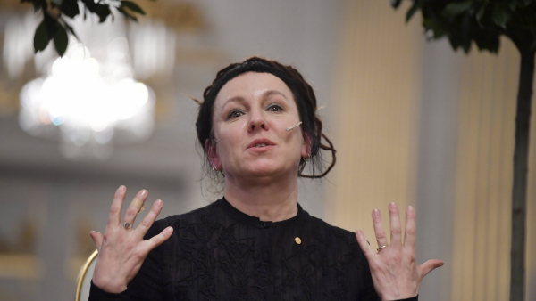 Sztokholm ciepło przyjmuje Olgę Tokarczuk