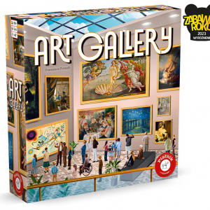 Art Gallery - gra planszowa od Piatnik. Ekscytujący konkurs na najsłynniejsze obrazy świata