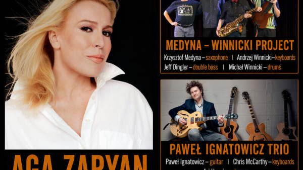 Aga Zaryan gwiazdą polsko-amerykańskiego festiwalu jazzowego w Nowym Jorku