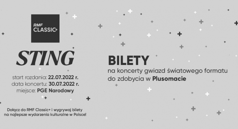 Bilety na koncert Stinga już do zdobycia w Plusomacie RMF Classic+!