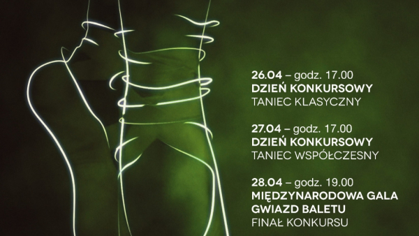 26 kwietnia rusza X Międzynarodowy Konkurs Baletowy Złote Pointy 2017