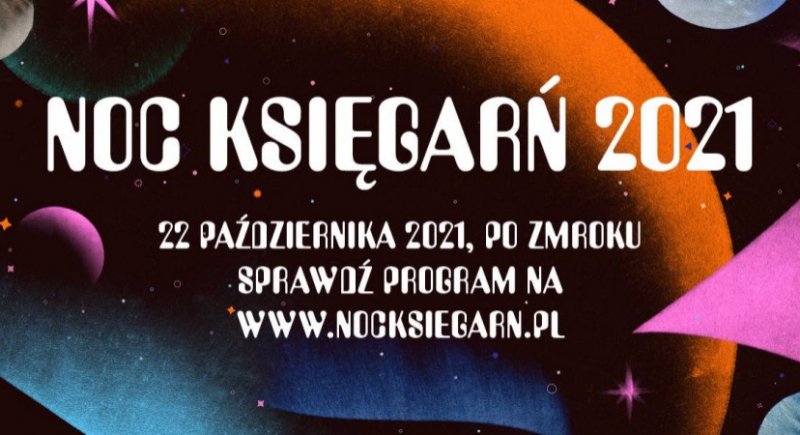 Kilkadziesiąt gości i 100 wydarzeń w ramach Nocy Księgarń 2021
