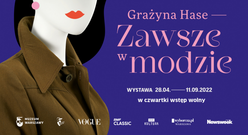 Grażyna Hase. Zawsze w modzie – największa przekrojowa wystawa twórczości kreatorki mody w Muzeum Warszawy