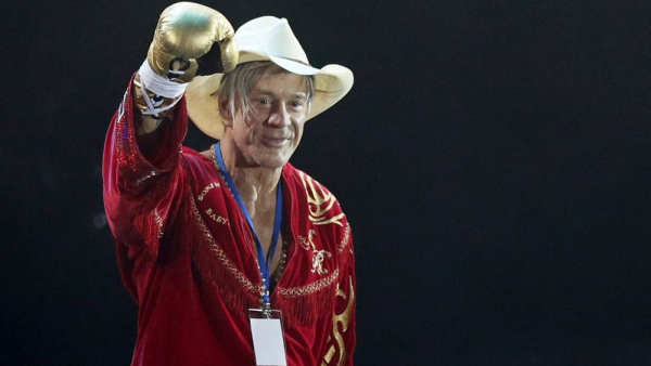 Mickey Rourke rozpłakał się opowiadając o spotkaniu z Putinem