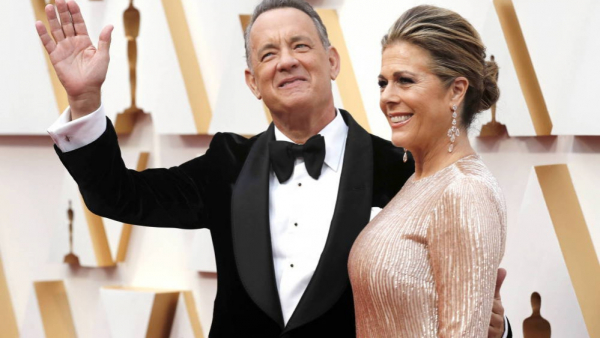 Pracownicy australijskiej telewizji poddani kwarantannie po wizycie żony Hanksa