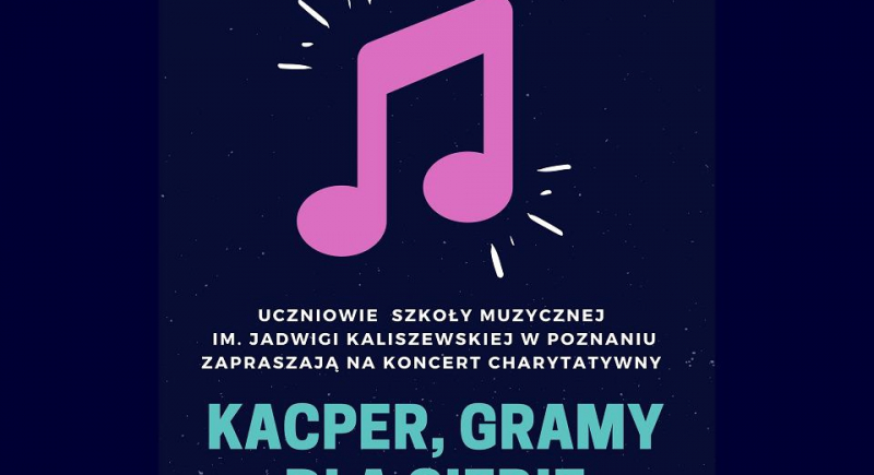 Młodzi artyści zagrają dla Kacpra, którego matka zginęła w kamienicy na Dębcu