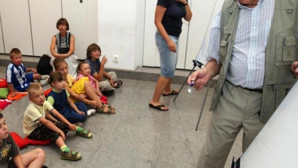 Bohdan Butenko poprowadził warsztaty plastyczne w Rzymie