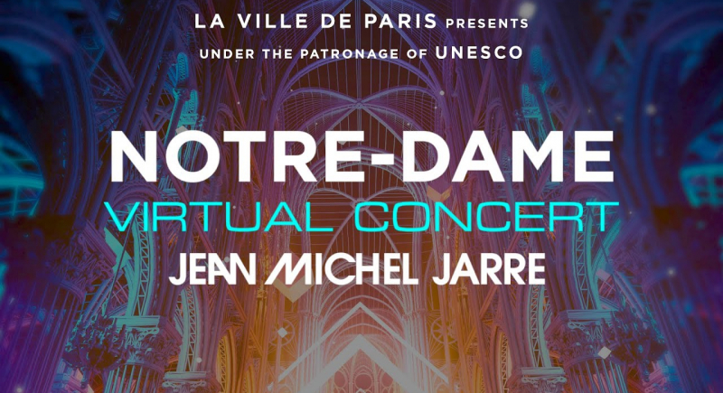 Koncert sylwestrowy w wirtualnej paryskiej katedrze Notre-Dame
