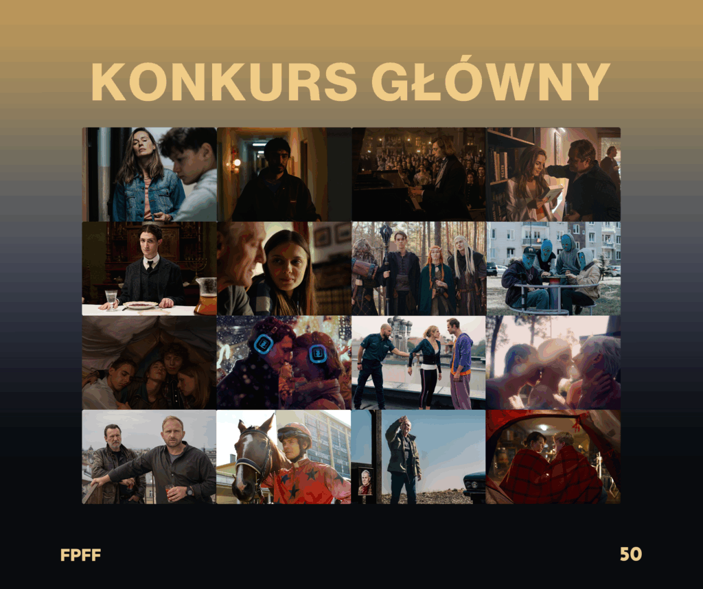 16 filmów w konkursie głównym 50. Festiwalu Polskich Filmów Fabularnych w Gdyni