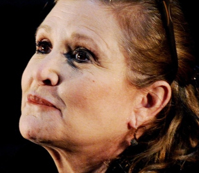 Zmarła Carrie Fisher, księżniczka Leia z "Gwiezdnych wojen" 