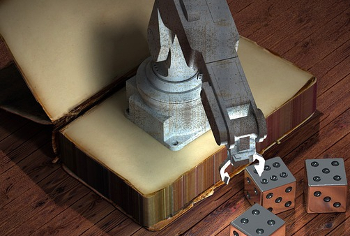 Wystawa dzieł robotów w Grand Palais